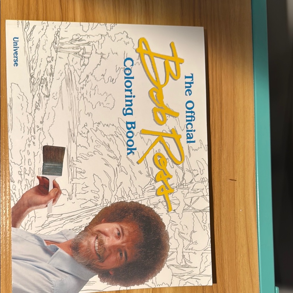 Bob Ross Coloring Book - Picture 3 of 4